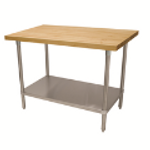 Advance Tabco Wood Top Work Table